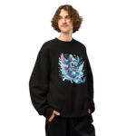 Oversized heavyweight sweatshirt - Image 2
